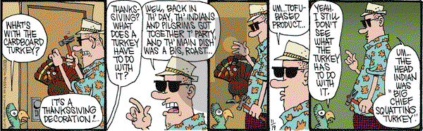 Monty on Monday November 19, 2012 Comic Strip