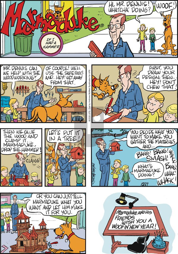 Marmaduke on Sunday December 27, 2020 Comic Strip