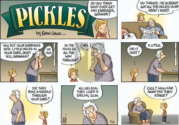 Pickles - Sunday February 24, 2019 Comic Strip