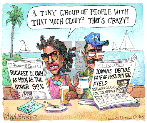 Matt Wuerker on Monday February 1, 2016 Comic Strip