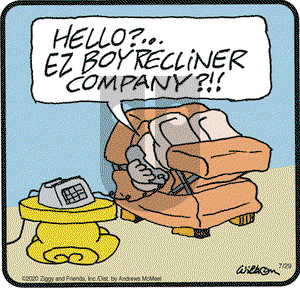 Ziggy on Wednesday July 29, 2020 Comic Strip