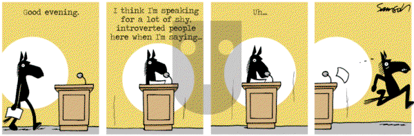 Dark Side of the Horse on Tuesday August 19, 2014 Comic Strip