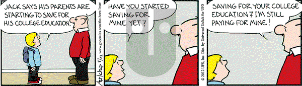 The Born Loser on Tuesday May 22, 2012 Comic Strip