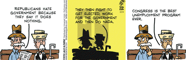 La Cucaracha on Thursday March 24, 2016 Comic Strip