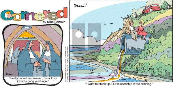 Cornered on Sunday April 8, 2012 Comic Strip