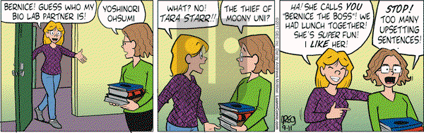 Luann on Monday September 11, 2017 Comic Strip