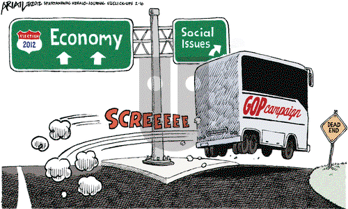 Robert Ariail - Thursday February 16, 2012 Comic Strip
