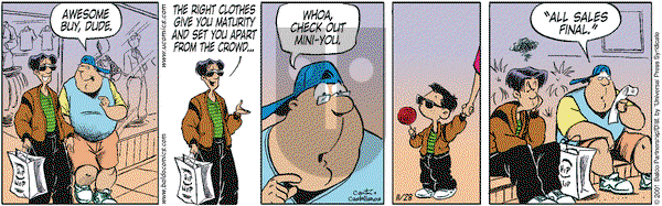 Baldo on Wednesday November 28, 2001 Comic Strip