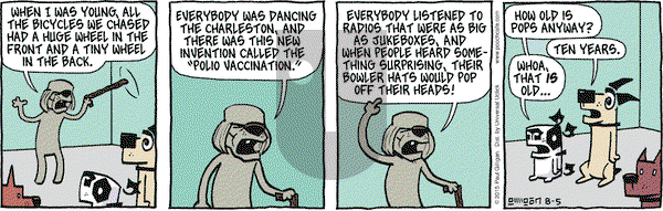 Pooch Cafe on Wednesday August 5, 2015 Comic Strip