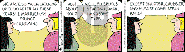 The Born Loser on Saturday November 22, 2014 Comic Strip