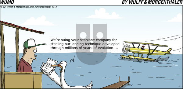 WuMo - Sunday September 14, 2014 Comic Strip
