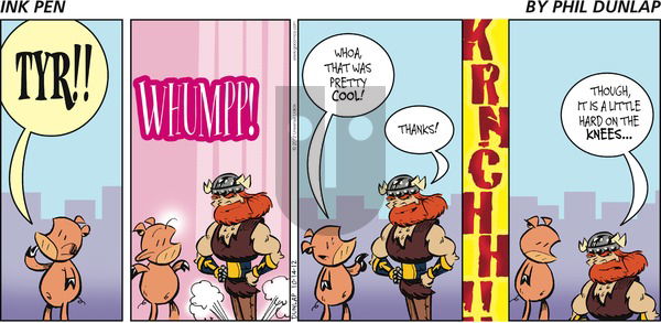 Ink Pen - Sunday October 14, 2012 Comic Strip