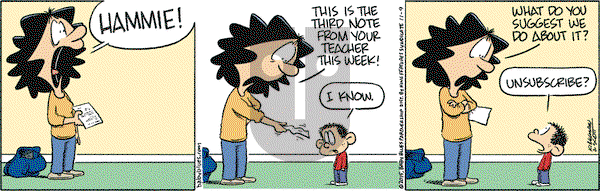 Baby Blues on Monday November 9, 2015 Comic Strip
