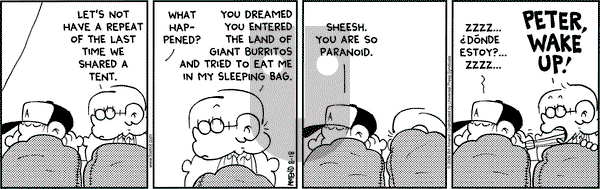 FoxTrot on Friday August 18, 2006 Comic Strip