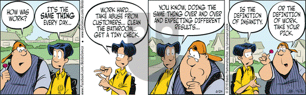 Baldo on Friday June 24, 2016 Comic Strip
