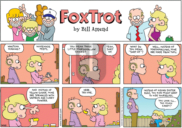FoxTrot on Saturday May 23, 2009 Comic Strip