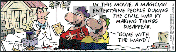 Frank and Ernest on Saturday February 11, 2012 Comic Strip