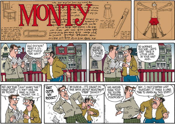 Monty on Sunday May 24, 2015 Comic Strip