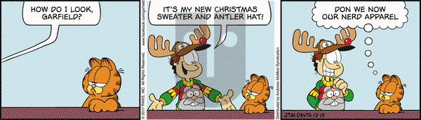 Garfield on Friday December 15, 2017 Comic Strip