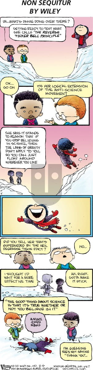 Non Sequitur - Sunday March 6, 2022 Comic Strip
