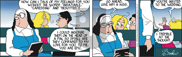 9 Chickweed Lane on Thursday March 19, 2015 Comic Strip