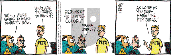 La Cucaracha on Wednesday July 8, 2009 Comic Strip