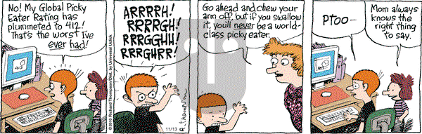 Cul de Sac on Saturday November 13, 2010 Comic Strip
