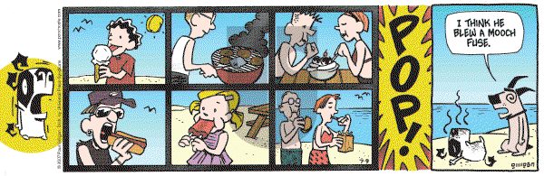 Pooch Cafe on Monday July 9, 2007 Comic Strip