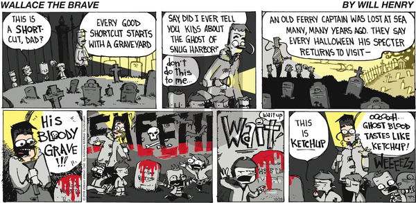 Wallace the Brave on Sunday October 28, 2018 Comic Strip