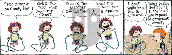 Cul de Sac on Saturday March 3, 2018 Comic Strip
