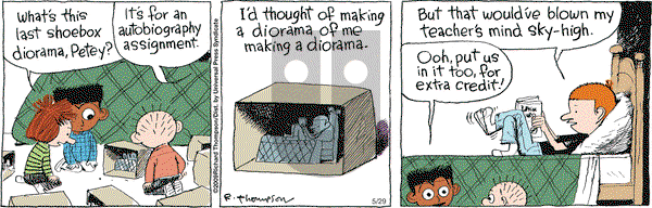 Cul de Sac on Friday May 29, 2009 Comic Strip