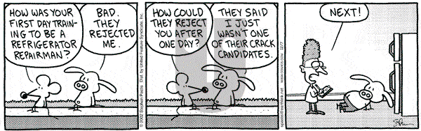 Pearls Before Swine on Saturday December 7, 2002 Comic Strip