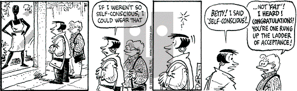 Betty on Monday March 1, 1999 Comic Strip