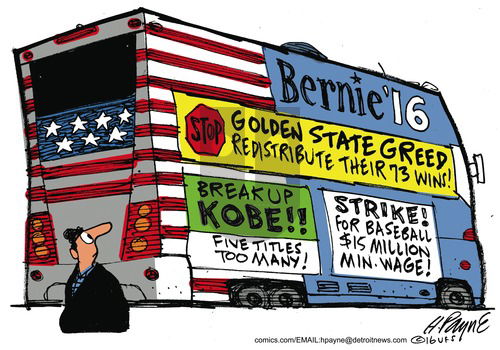 Henry Payne on Sunday April 17, 2016 Comic Strip