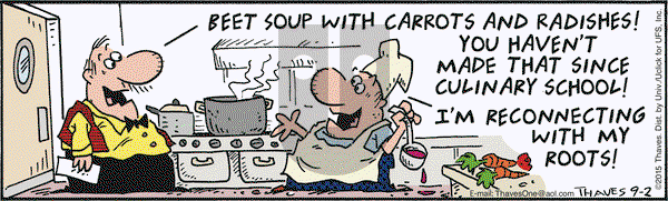 Frank and Ernest on Wednesday September 2, 2015 Comic Strip