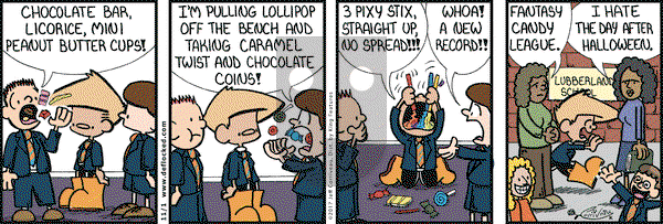 DeFlocked on Wednesday November 1, 2017 Comic Strip