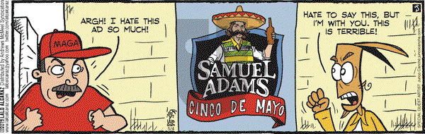 La Cucaracha on Saturday May 4, 2019 Comic Strip