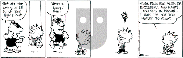 Calvin and Hobbes on Thursday October 11, 1990 Comic Strip