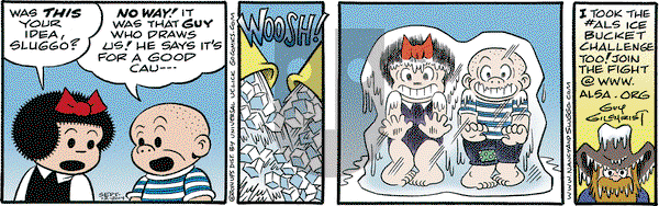 Nancy on Friday September 12, 2014 Comic Strip