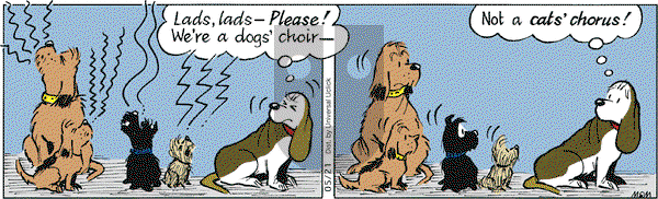 Fred Basset - Friday May 21, 2010 Comic Strip