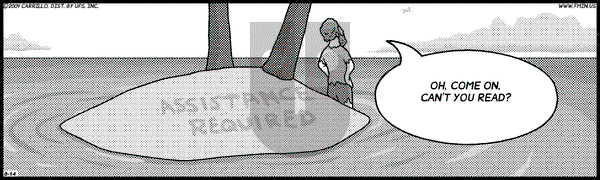 F Minus on Friday August 14, 2009 Comic Strip