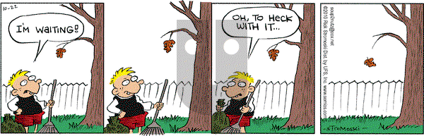Soup to Nutz - Old on Friday October 22, 2010 Comic Strip