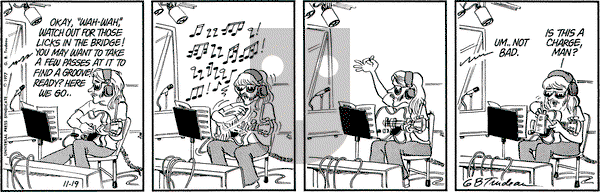 Doonesbury on Saturday November 19, 1977 Comic Strip