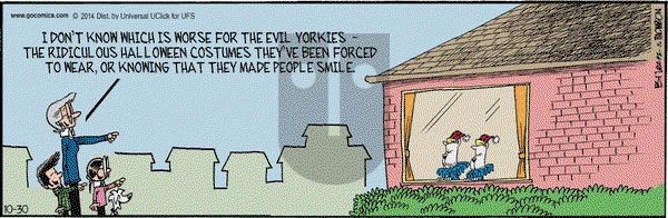 Grand Avenue on Thursday October 30, 2014 Comic Strip