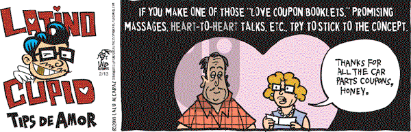 La Cucaracha on Friday February 13, 2009 Comic Strip