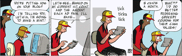 Lucky Cow on Friday March 25, 2005 Comic Strip