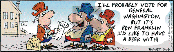 Frank and Ernest on Wednesday May 16, 2012 Comic Strip
