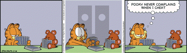 Garfield on Saturday February 16, 2019 Comic Strip