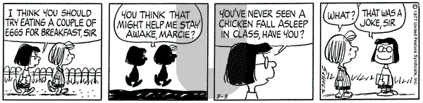 Peanuts on Friday March 3, 1978 Comic Strip