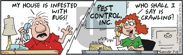 Frank and Ernest - Thursday July 12, 2012 Comic Strip